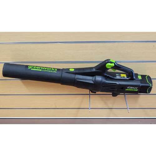 Greenworks Commercial 82V Brushless Axial Blower Skin 82BH22 with 8.0Ah Battery