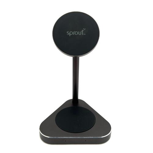 Sprout 2-in-1 Magnetic Wireless Charging Stand Grey SWLCHG103GY 20W Max Output