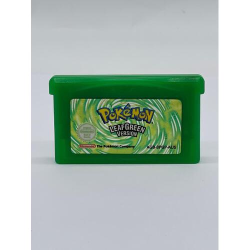 Genuine Pokémon LeafGreen Version Nintendo GameBoy Advance Cartridge 