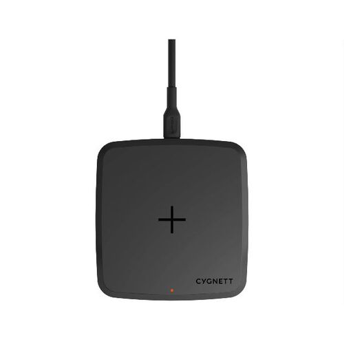 Cygnett Chargebase Wireless Phone Charger USB-C to USB-A Black