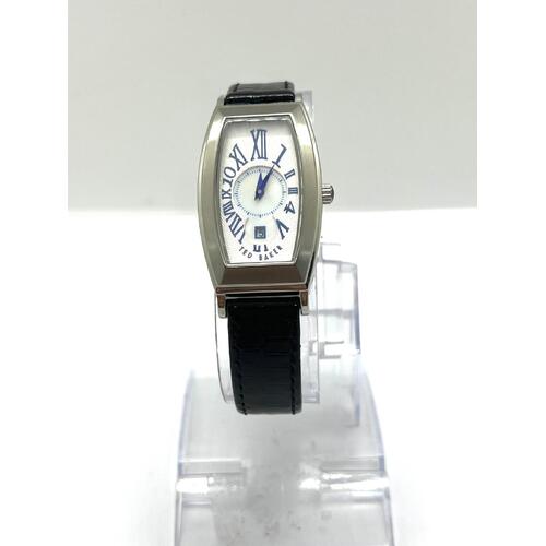 Ted Baker No Ordinary Designer Roman Numerals Rectangular Face Watch Unisex