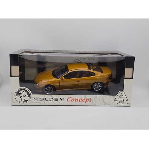 AutoArt 1:18 Holden Concept Coupe Mustard Metallic 0430/8004 Diecast Model