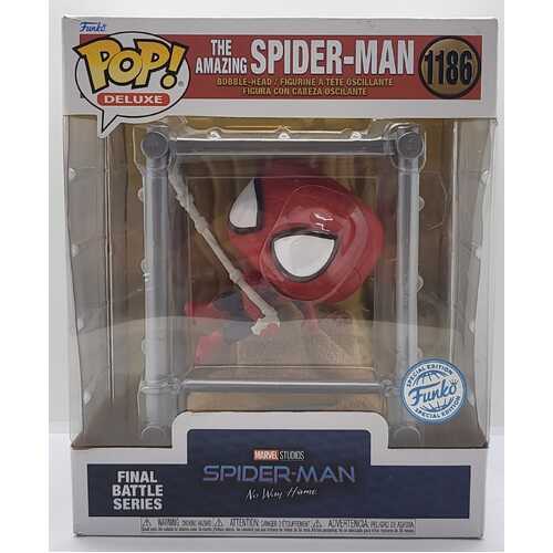 Funko POP! Deluxe: The Amazing Spider-Man No Way Home Bobble Head #1186