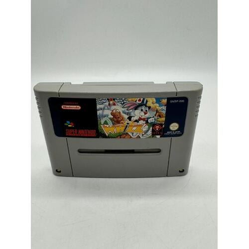 Whizz Super Nintendo Entertainment System SNES Game Cartridge SNSP-AZWP-EUR