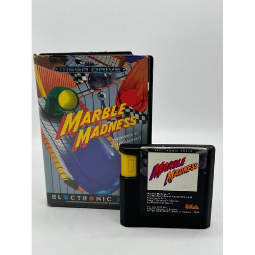 Marble Madness Sega Mega Drive Video Game Cartridge