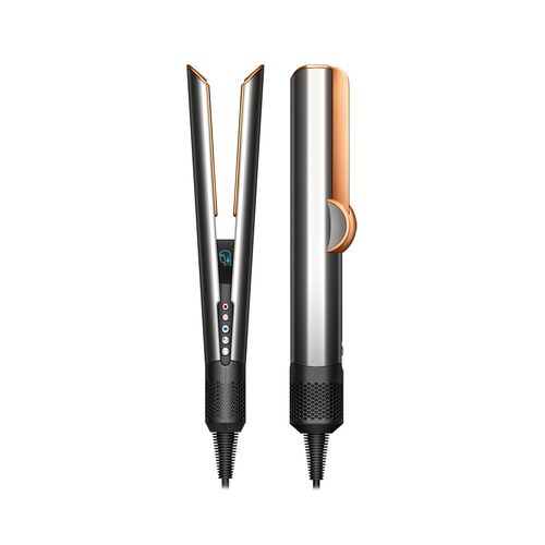 Dyson Airstrait Hair Straightener Wet to Dry Bright Nickel Rich Copper