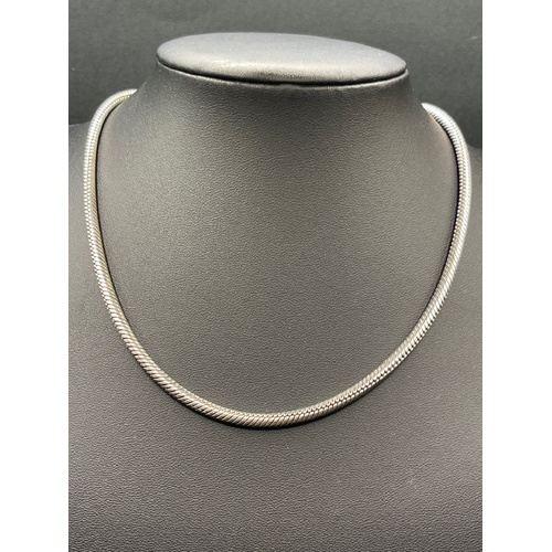 Unisex 925 Sterling Silver Rope Necklace