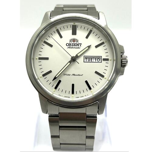 Orient Contemporary Mens Automatic Stainless Steel Silver Watch F692-UAF0