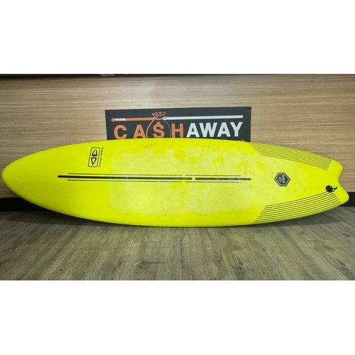 Ocean and Earth EZI Rider 7ft Soft Surfboard Lime