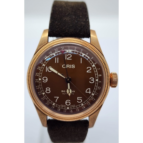 Oris Big Crown Pointer Date 40 mm Brown Dial Watch 01 754 7741 3166-07 5 20 74BR