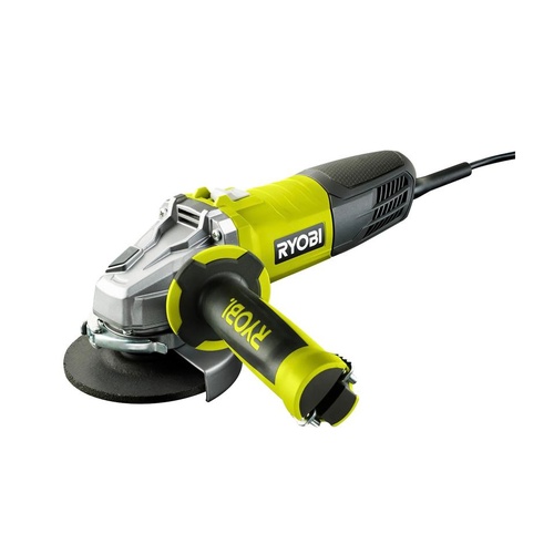 Ryobi 800W 125mm Corded Angle Grinder RAG80125-G with Accessories