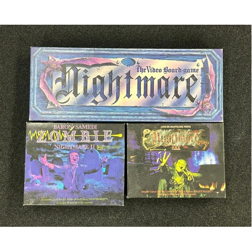 Nightmare Video Board Game II Zombie Edition III Anne De Chantraine Sequel Set