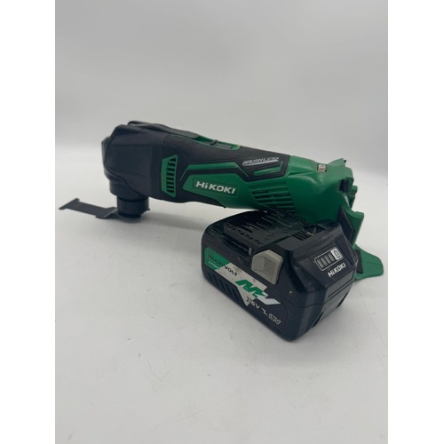 HiKOKI CV18DBL Cordless Multi Tool Skin with 5.0Ah 36V/18V Battery Pack