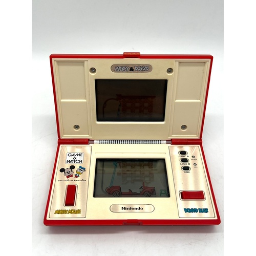 Nintendo Game & Watch Multi Screen Mickey and Donald DM-53 Handheld Console