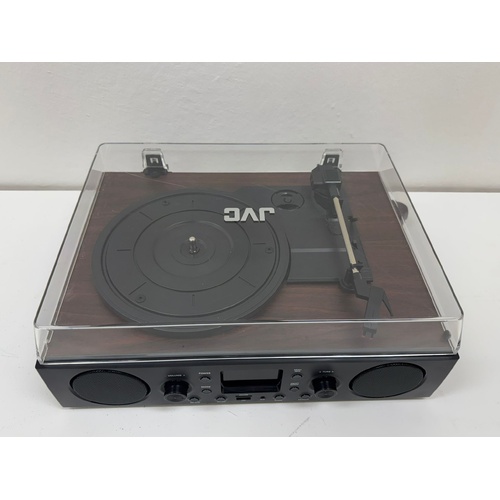 JVC Rechargeable Turntable Audio System AL-N42BA