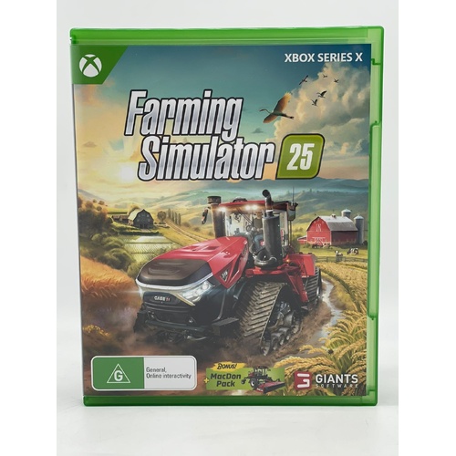 Farming Simulator 25 Xbox Series X Video Game