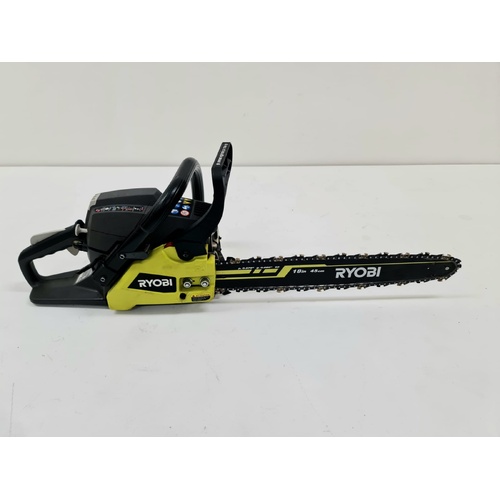 Ryobi 18 Inch 45cm Chain 38cc Full Crank 2-Stroke Petrol Chainsaw