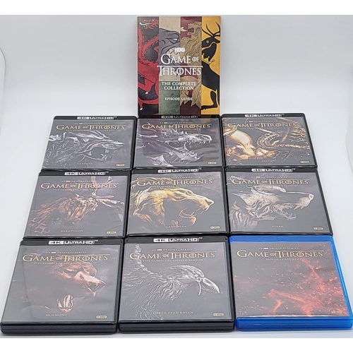 Game of Thrones The Complete Collection 4K Ultra HD 33 Disc Box Set