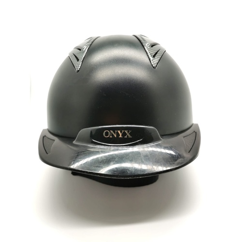 Dublin Onyx Riding Helmet 58 Size Black