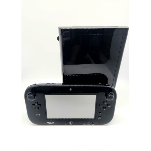 Nintendo WUP-010(AUS) Wii U Gamepad Black + Leads (Pre-Owned)