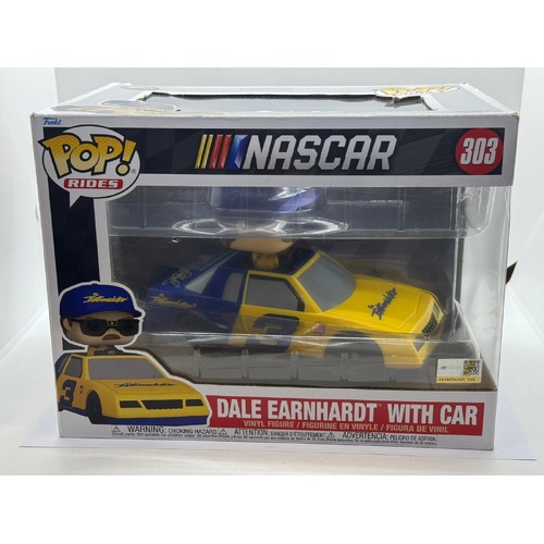 Funko Pop! Rides Nascar 75th Anniversary Dale Earnhardt with Car #303 Figure