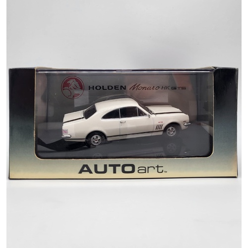 AUTOart 1:43 Holden Monaro HK GTS 328 Ermine White 53421 Diecast Collectable Car