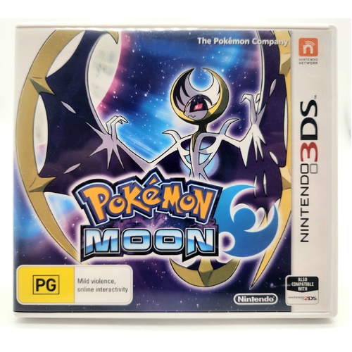 Pokémon Moon Nintendo 3DS Video Game