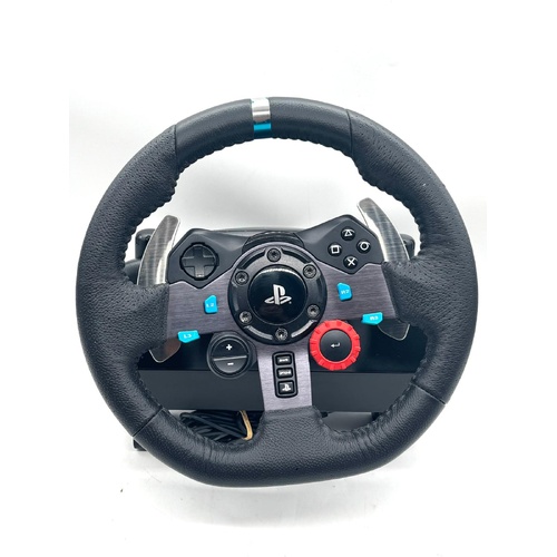 Logitech G29 Driving Force Steering Wheel and Pedals for PS4 and PC with Leads