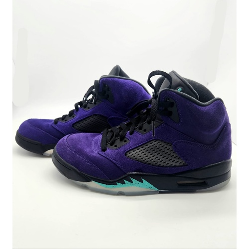 Nike Air Jordan 5 Retro Alternate Grape 136027-500 Size US 9 with Box