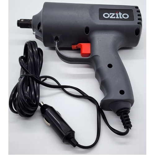 Ozito IWA-2100 1/2 Inch Drive 12V DC 80W Corded Impact Wrench with Carry Case