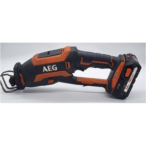 AEG A18PS1 18V Brushless Pruning Saw with 2.0Ah Battery No Blade