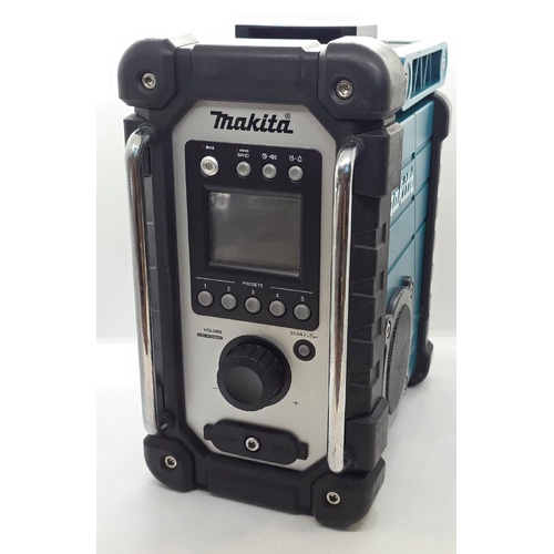 Makita DMR107 AM/FM 18V Jobsite Radio Skin Only No Antenna