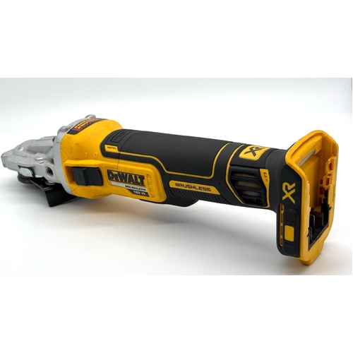 Dewalt DCG405F 18V XR 125mm Brushless Angle Grinder with Guard Skin Only