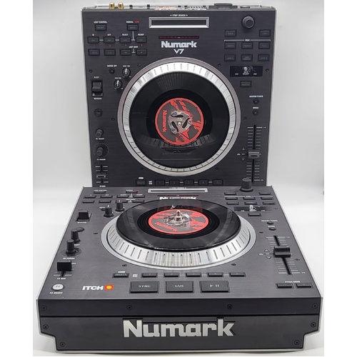 Numark V7 Motorized Turntable Software Controller Pair