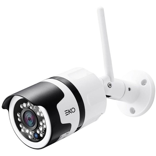 EKO Outdoor WiFi Security Camera 1080p IP66 75° Viewing Angle Full HD Resolution